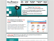 Tablet Screenshot of buywoolrugs.com